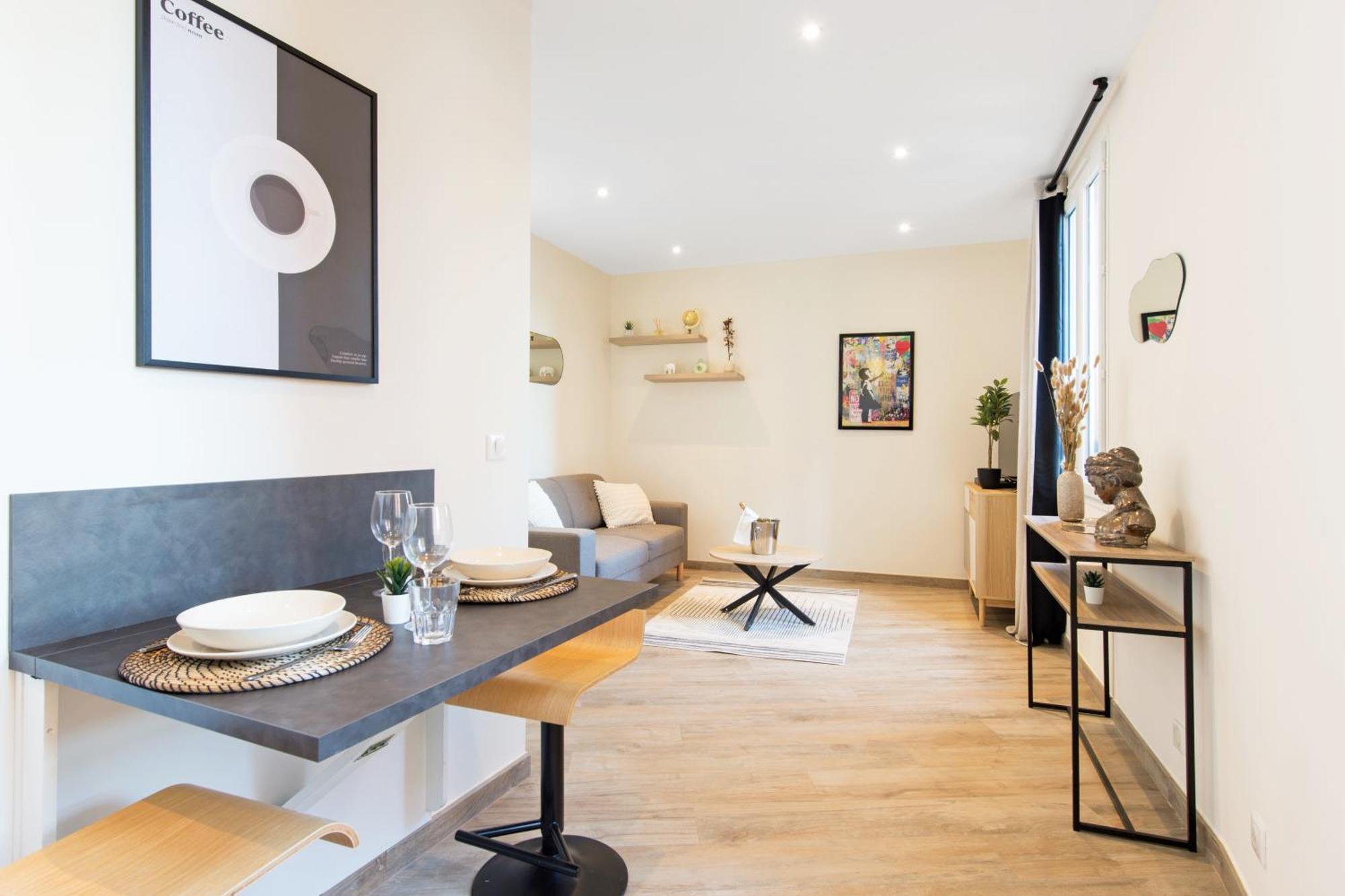2mn Monaco - Hypercentre - Renove - Bn Apartamento Beausoleil