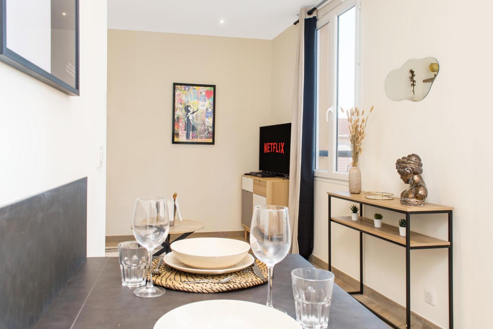 2mn Monaco - Hypercentre - Renove - Bn Apartment *